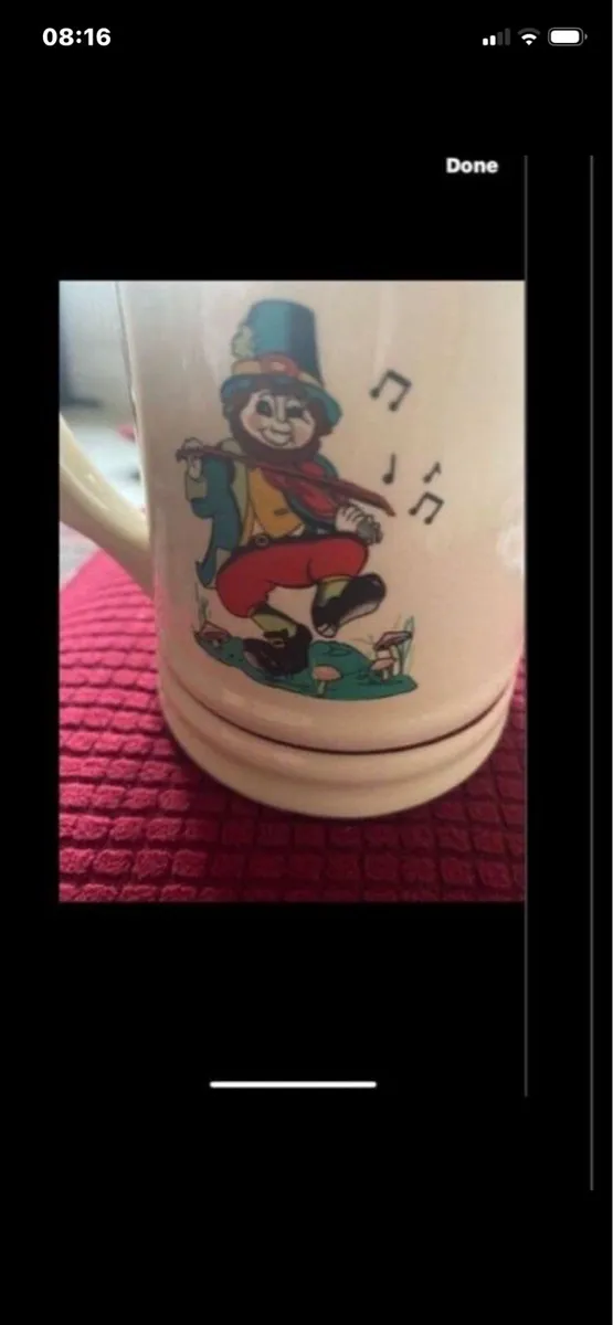 Good Luck From Ireland ceramic Tankard - Image 3