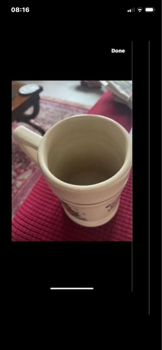 Good Luck From Ireland ceramic Tankard - Image 4