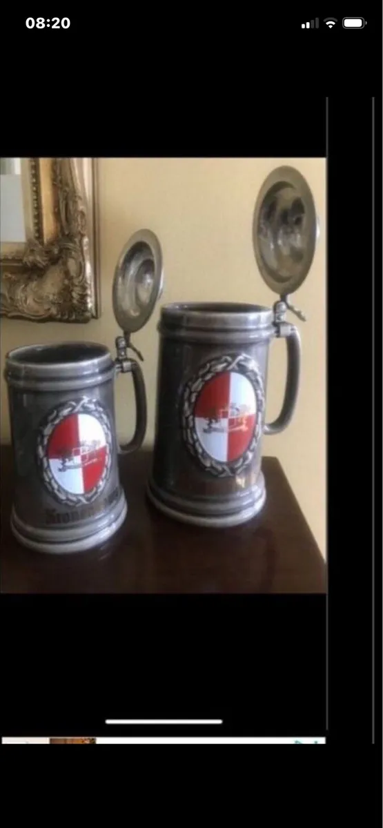 Vintage Kronembourg Stein Set - Image 2