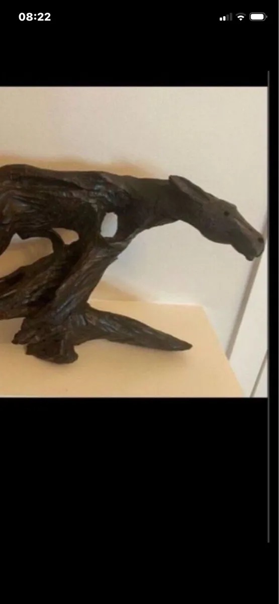 Bog Oak Art Sculpture - Image 2