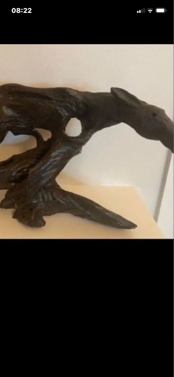 Bog Oak Art Sculpture - Image 4