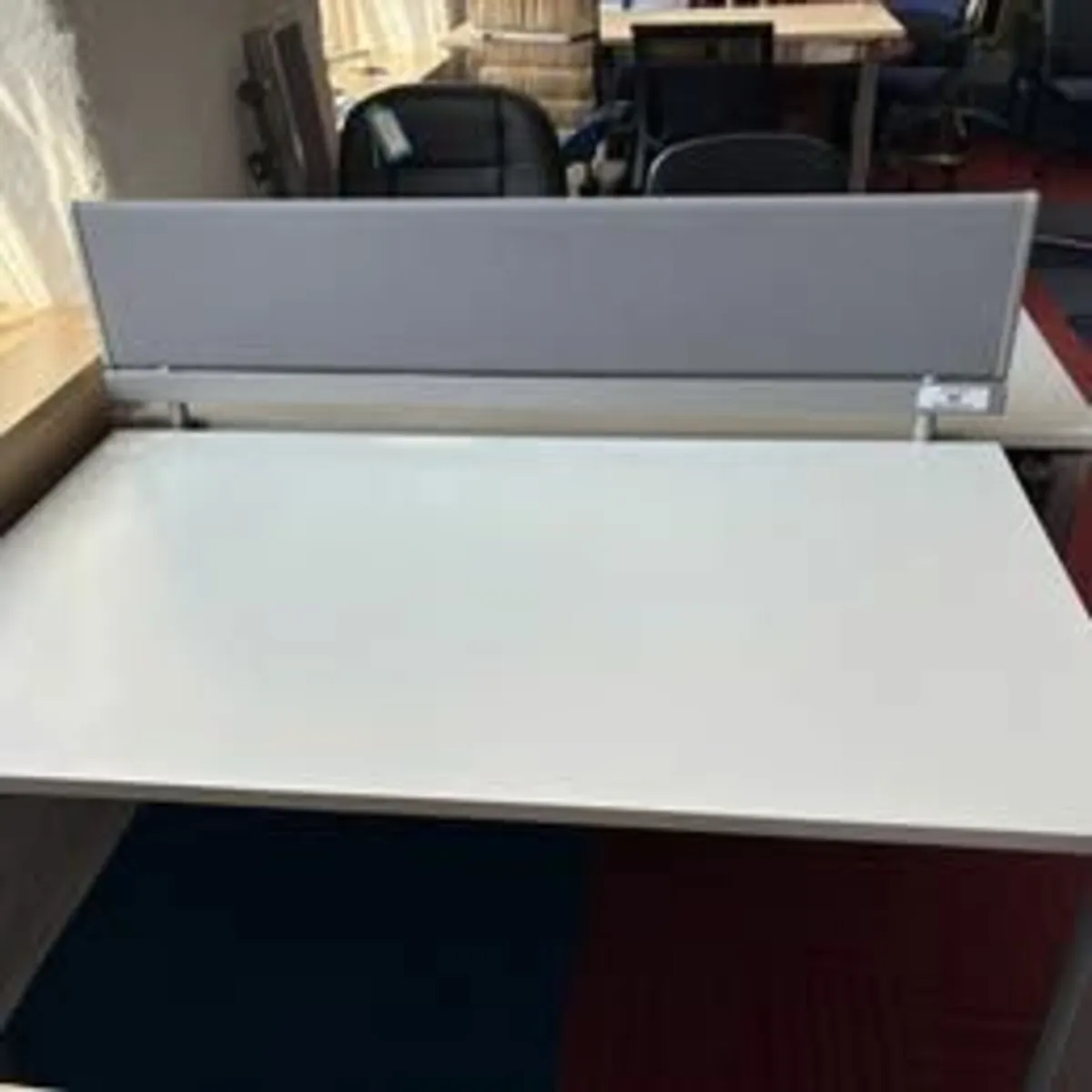 Herman Miller 1400 Bench Desk with Divider