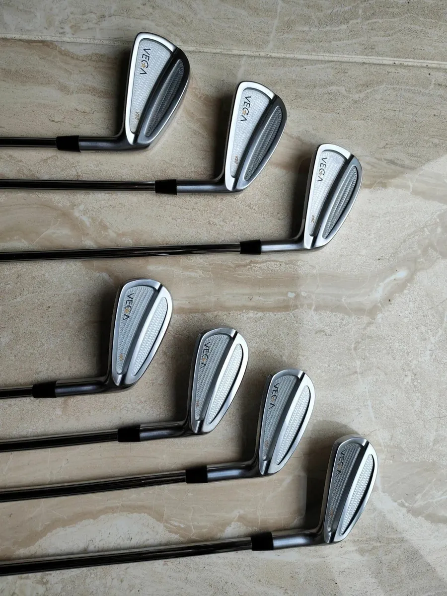 Vega VDC irons (Latest Model) with upgraded shafts - Image 1