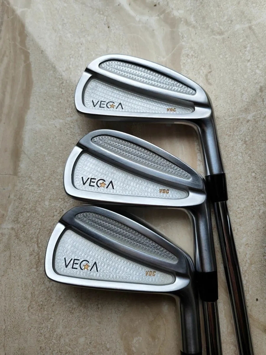 Vega VDC irons (Latest Model) with upgraded shafts - Image 3