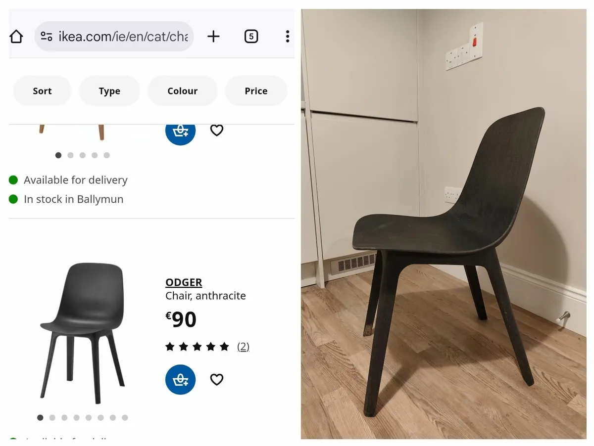 Ikea Odger chairs - Image 1
