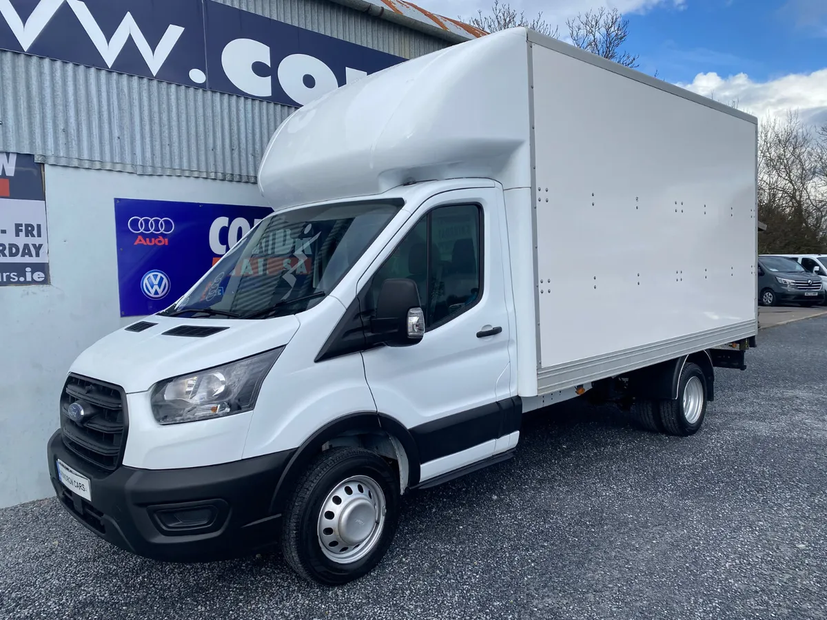 2022 FORD TRANSIT TWIN WHEEL LUTON BOX & TAIL LIFT - Image 1