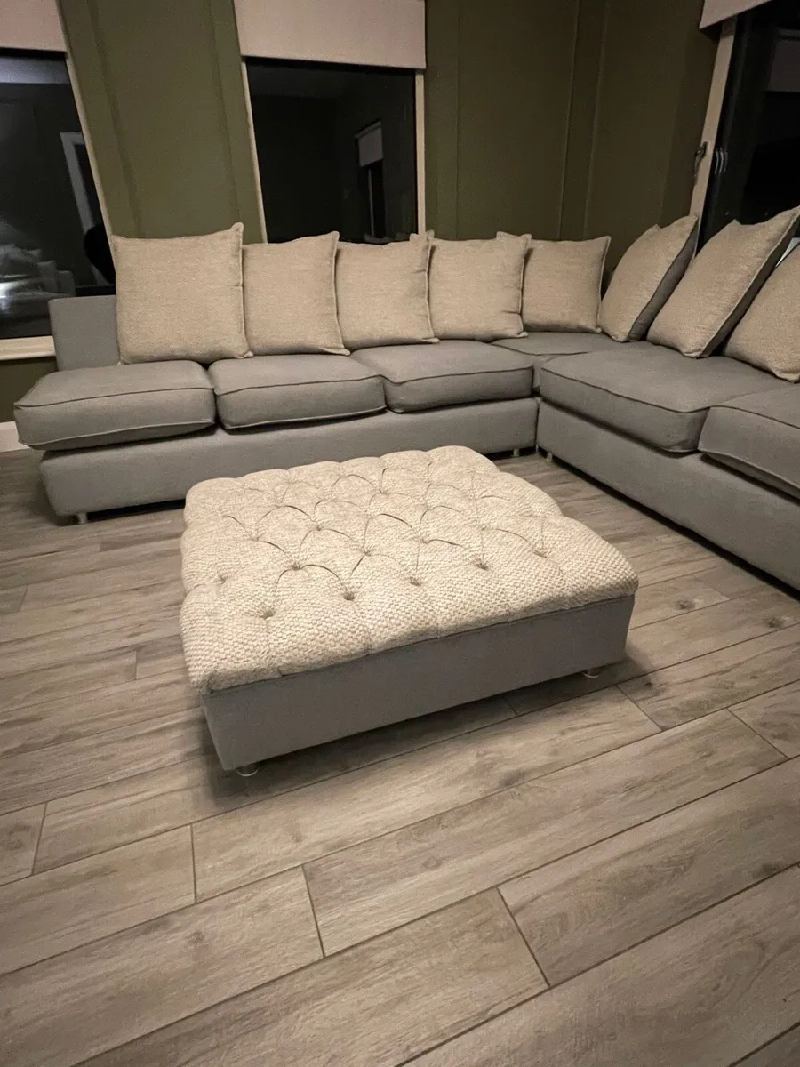 Large L-Shaped Corner Sofa - Image 4
