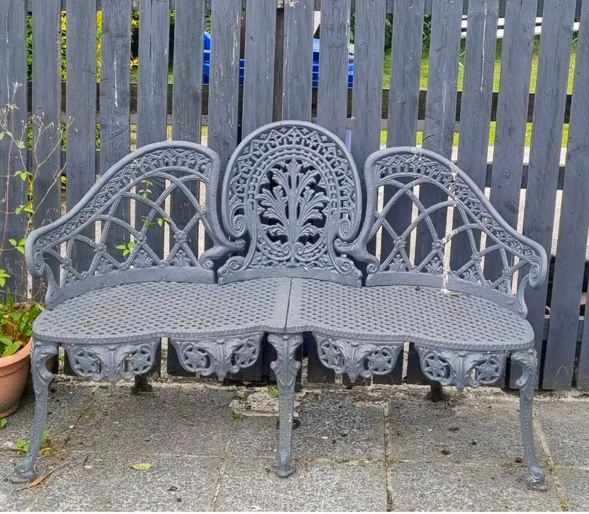 Vintage Victorian Garden Bench
