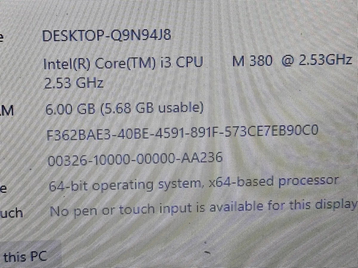 Packard Bell 15.6 Laptop, Model PEW91, 6GB, 500GB - Image 4