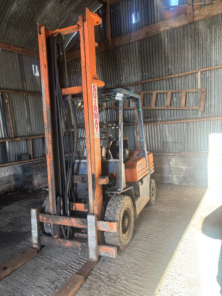 Toyota diesel forklift