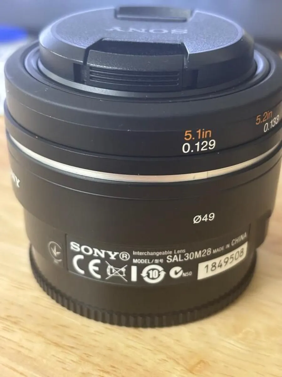 Sony Alpha SAL DT 30mm F2.8 Macro SAM Lens - Image 2