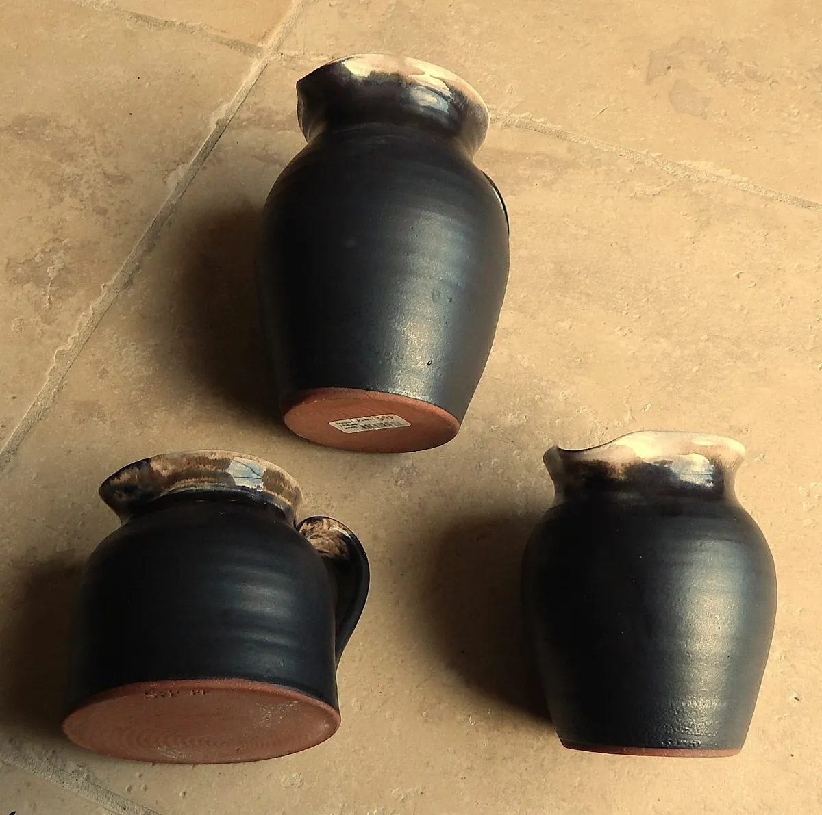 Set of 3 Stephen Pearce Pottery Jugs - Image 4