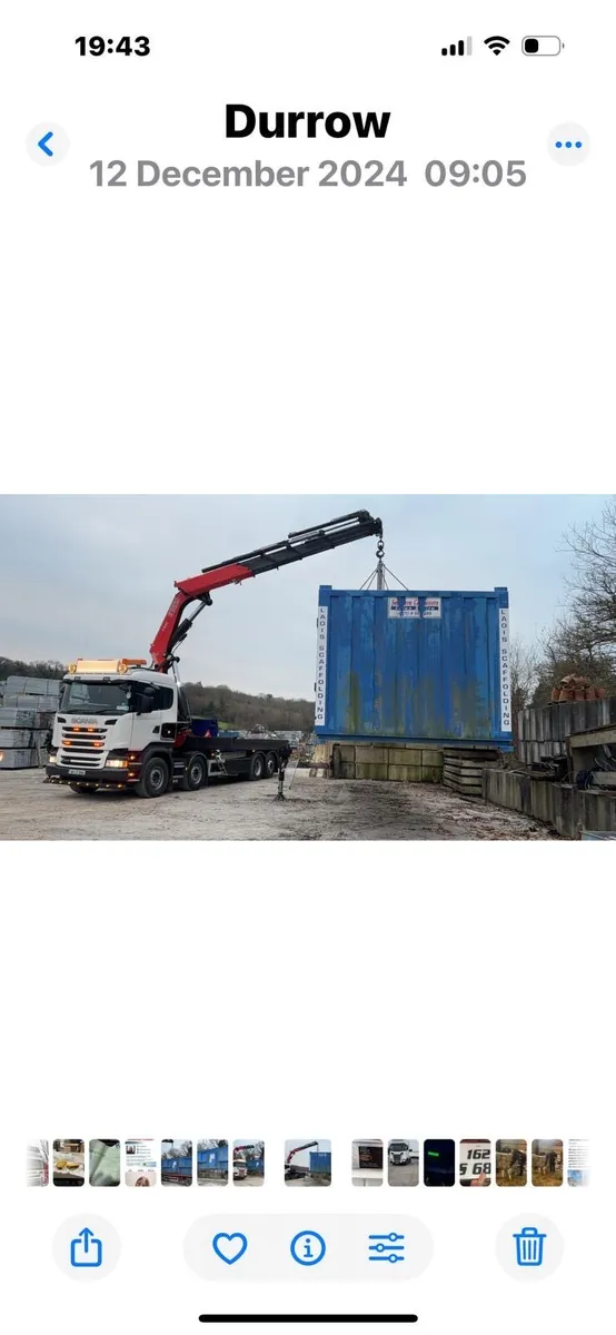 2016 Scania R410 8x2 Fassi F820 crane - Image 2