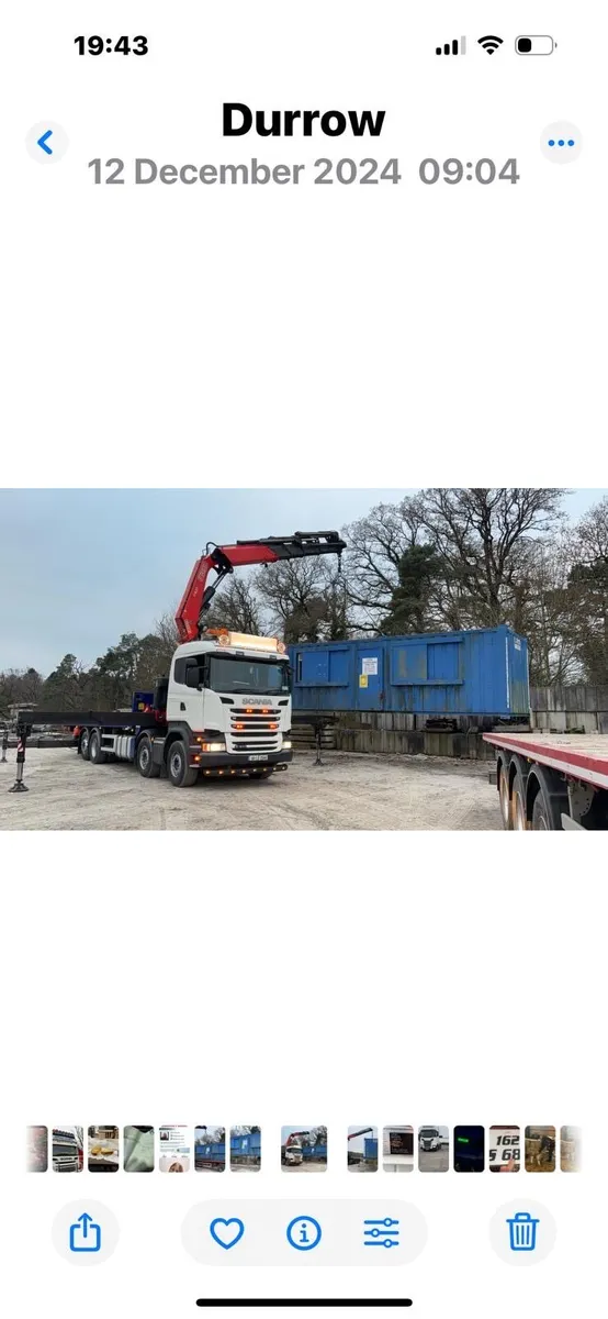 2016 Scania R410 8x2 Fassi F820 crane - Image 1