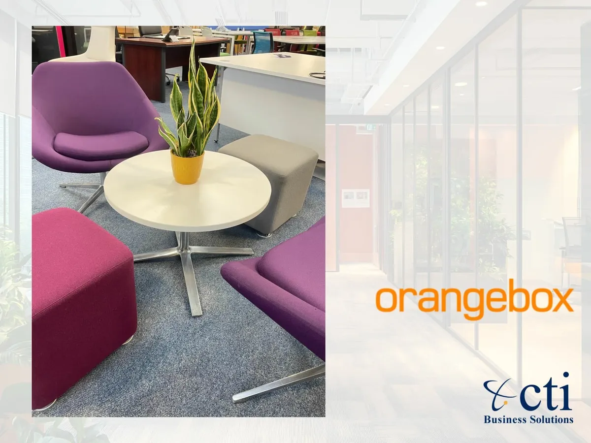 3 X Orangebox Reception Coffee Tables - Grade A - Image 3