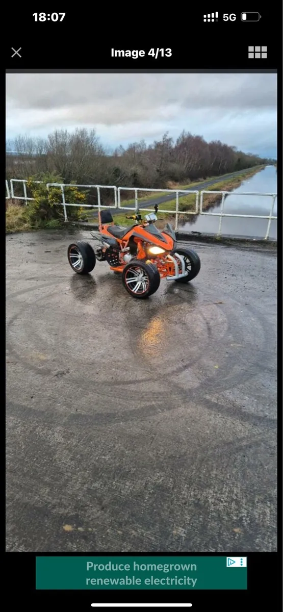 2018 STREET FIGHTER 250cc QUAD - Image 4