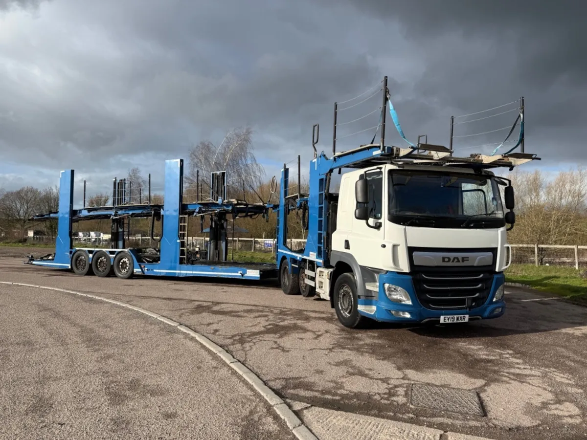 2019 (19) DAF CF 450 11 CAR TRANSPORTER - Image 1