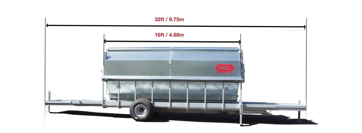 O’Neill Feed System, 6 tonne with troughs - Image 2