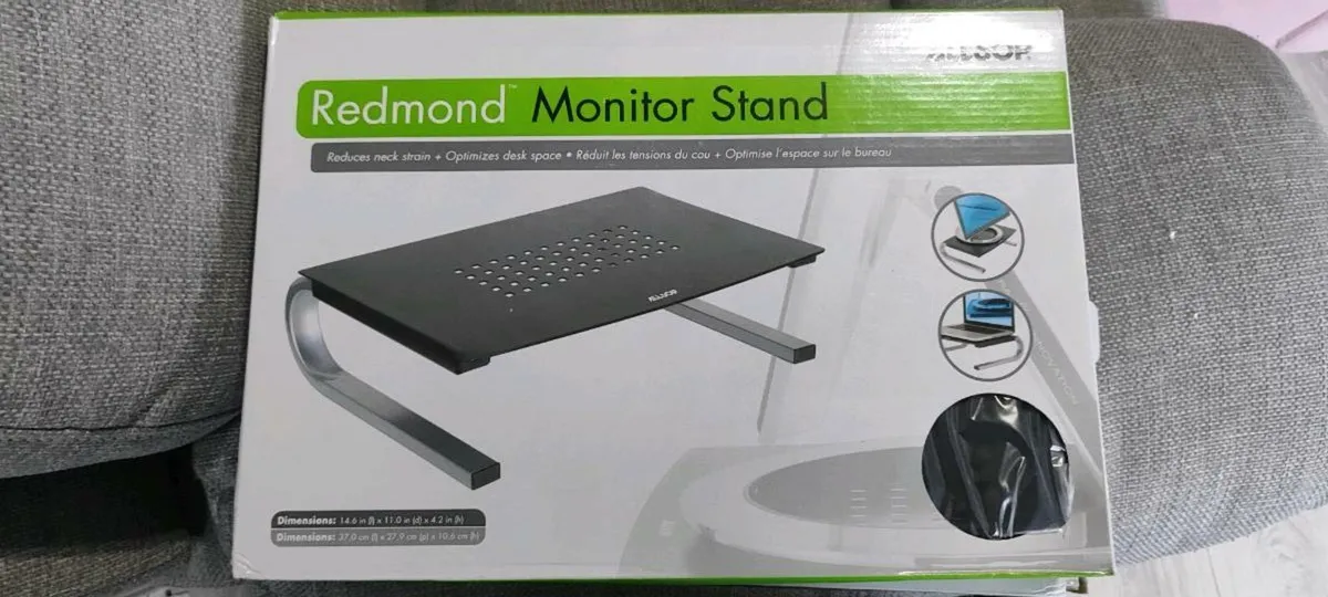 Allsop Redmond Monitor Stand, - Image 3