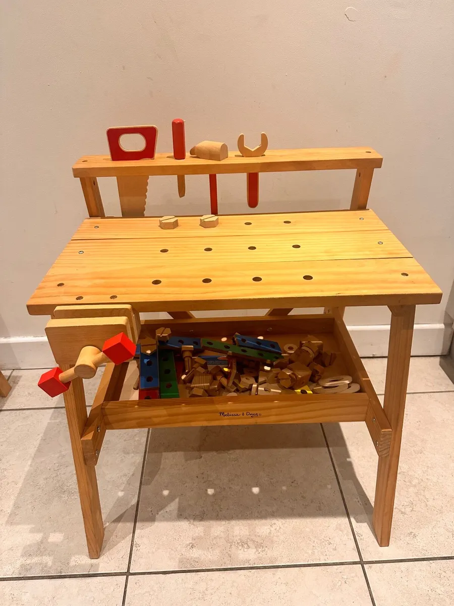 Melissa & Doug Toy wooden workbench - Image 2