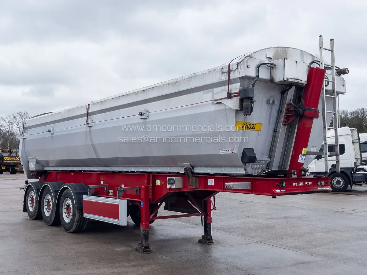2021 WEIGHTLIFTER HALF-PIPE TIPPING TRAILER - Image 1