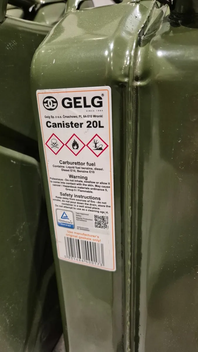 Fuel canisters set 2x20l +5l - Image 2