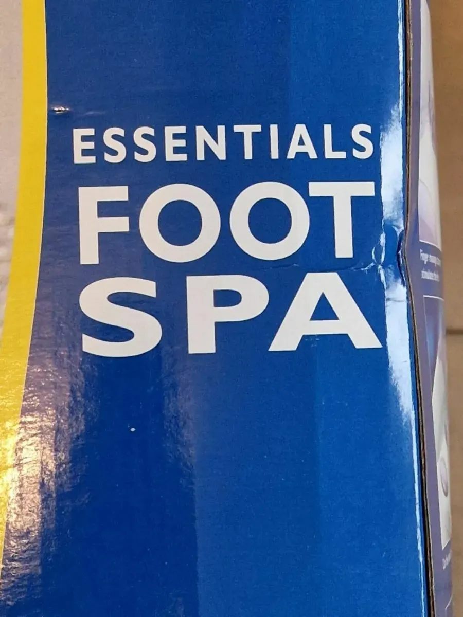 NEW IN BOX Morphy Richards Essentials Foot Spa - Image 4