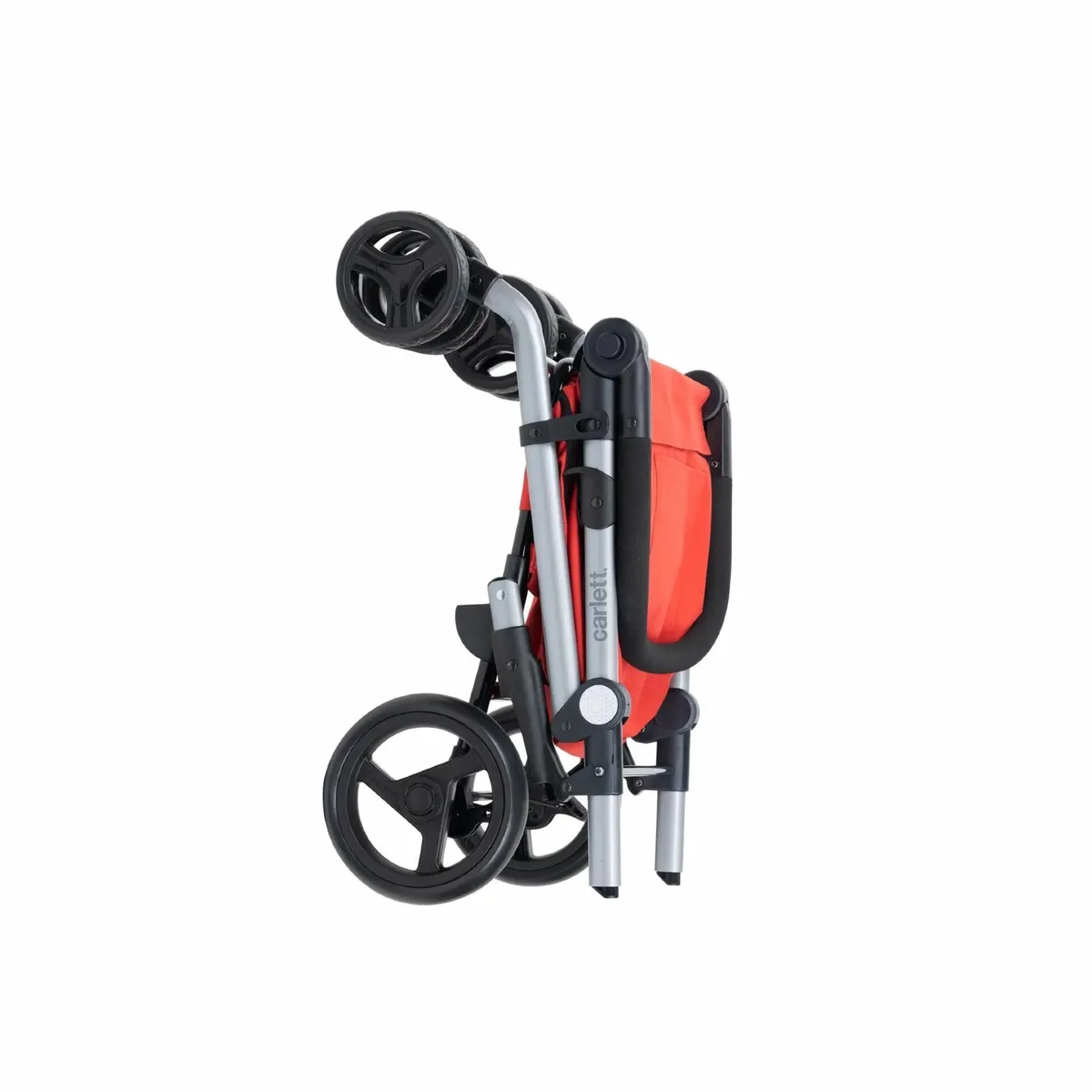 BRAND NEW Carlett Folding Shopping Trolley, Red - Image 4