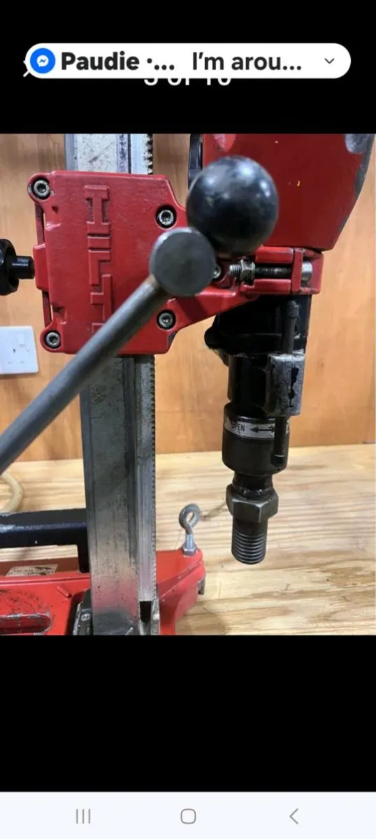 HILTI CORE DRILL WITH VACUUM PUMP - Image 2