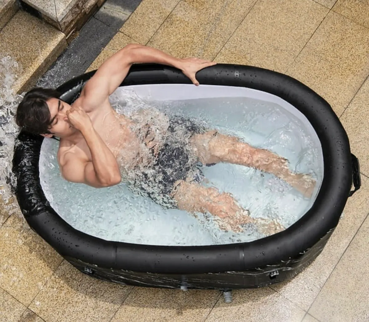 Pro Ice Bath Cold Plunge Recovery Tub - 2 Persons - Image 2