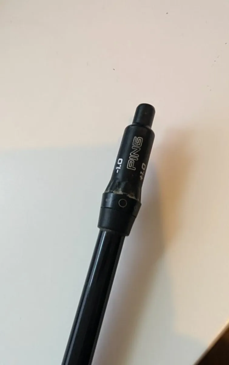 Ventus Black 6x TR Driver shaft Ping Adapter - Image 2