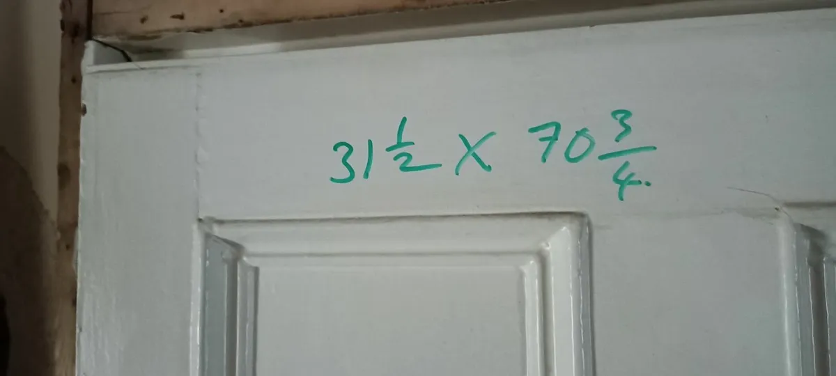 Old Pine Door & Fame - Image 3