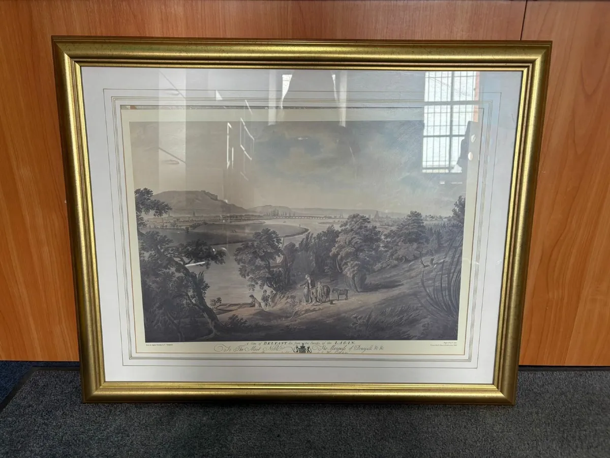 A view of Belfast from the Banks of the Lagan -£60 - Image 2