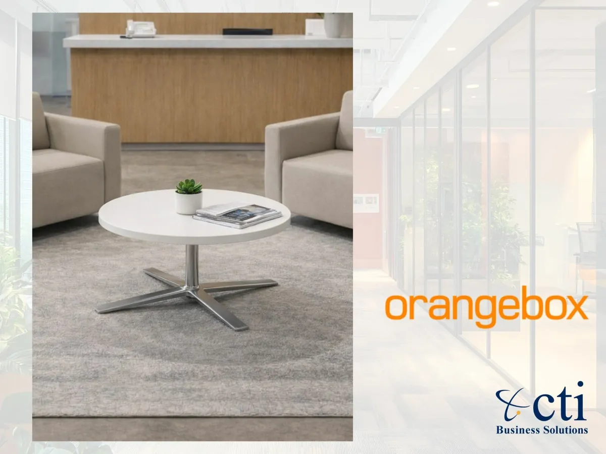 3 X Orangebox Reception Coffee Tables - Grade A - Image 1