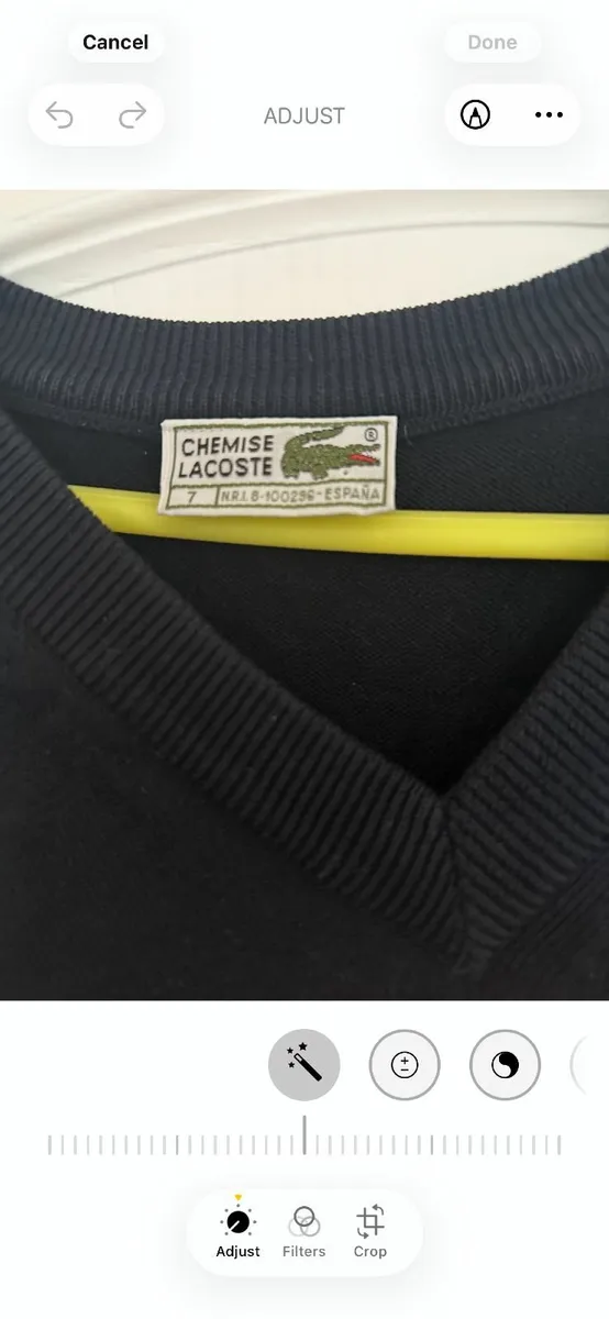 Lacoste Navy Jumpet XL Size 7 - Image 1