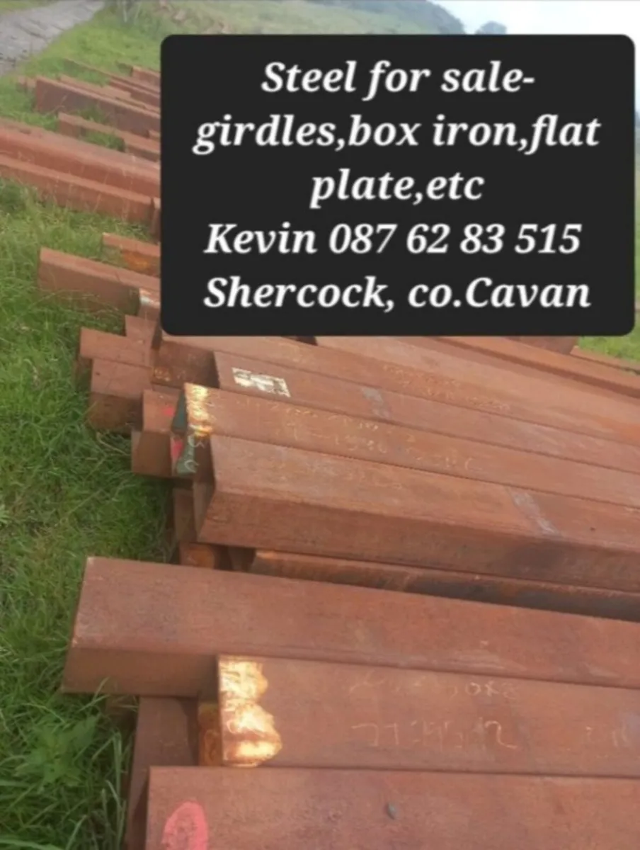 Raw steel,girdles,flat plate etc - Image 1