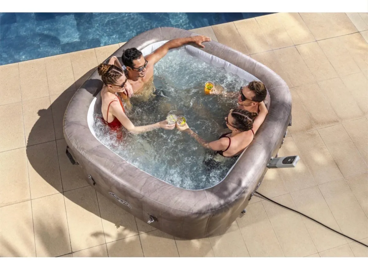 Lay-Z-Spa Rome AirJet™ Hot Tub with WiFi - Image 2