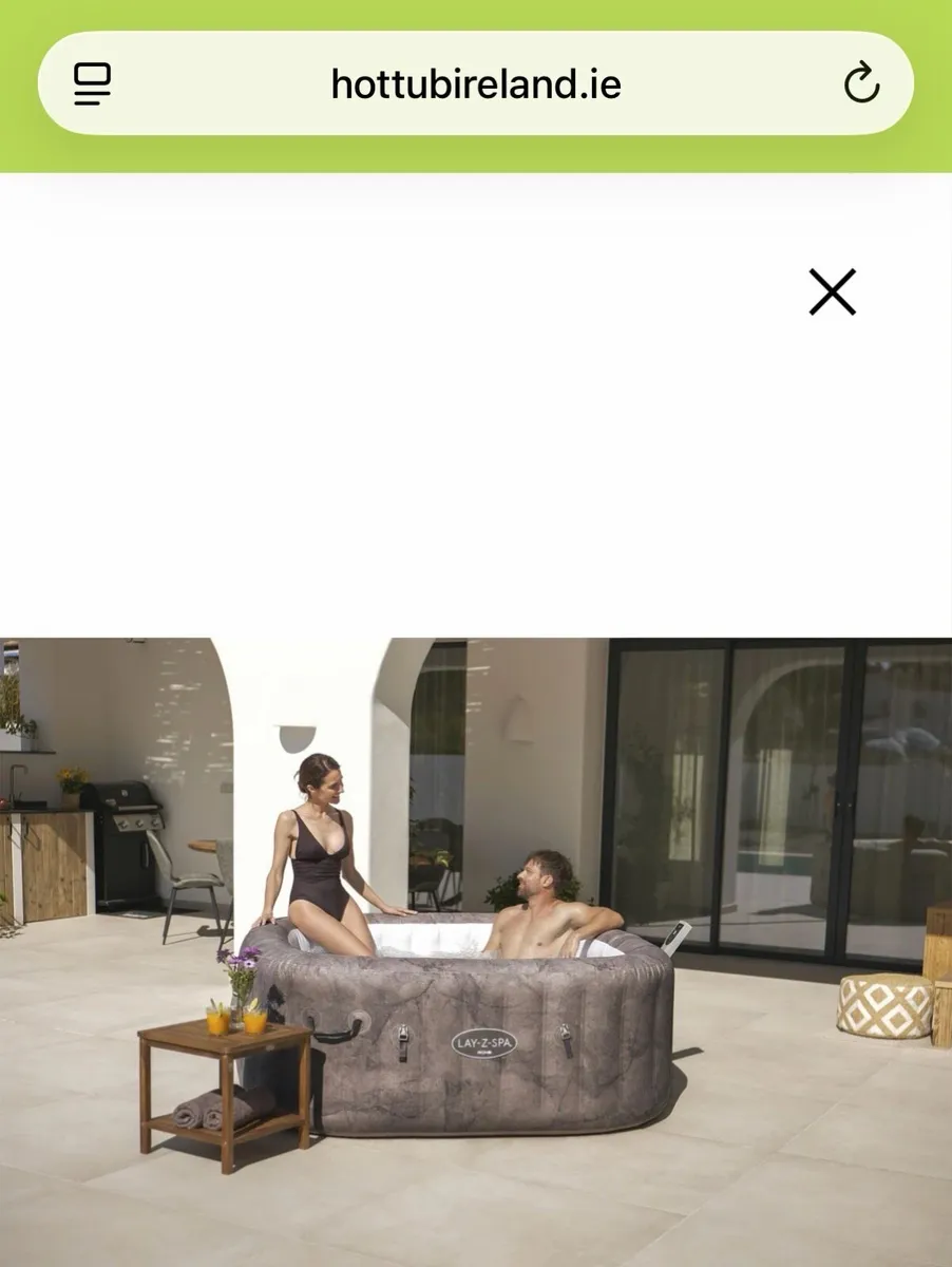 Lay-Z-Spa Rome AirJet™ Hot Tub with WiFi - Image 3