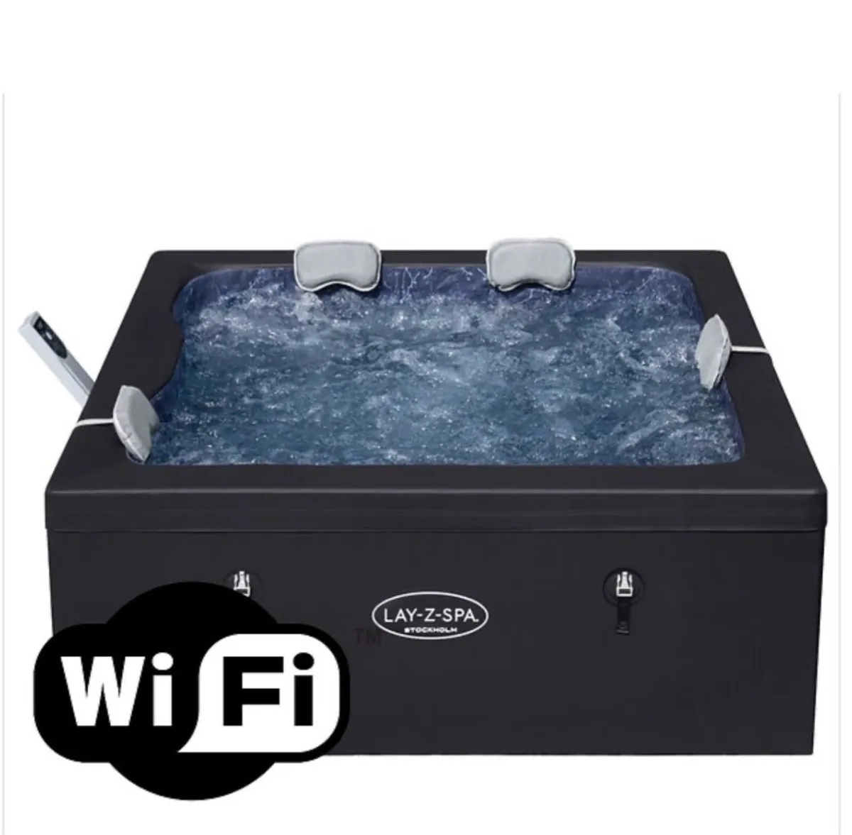 Lay-Z-Spa Stockholm AirJet™ Hot Tub with WiFi - Image 1