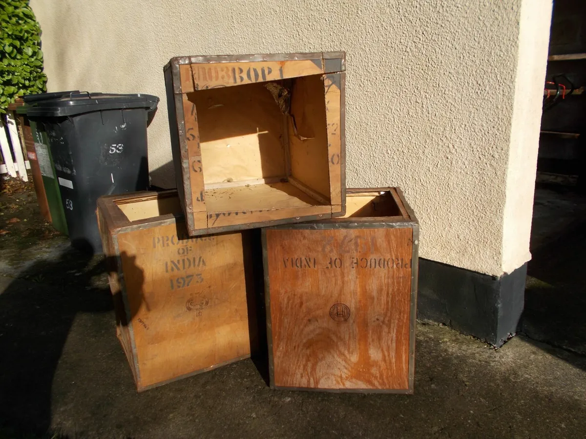Vintage Tea Chests - Image 2