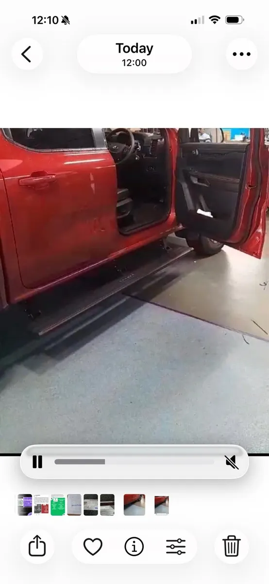 Hydraulic Power Steps for ford Ranger - Image 3