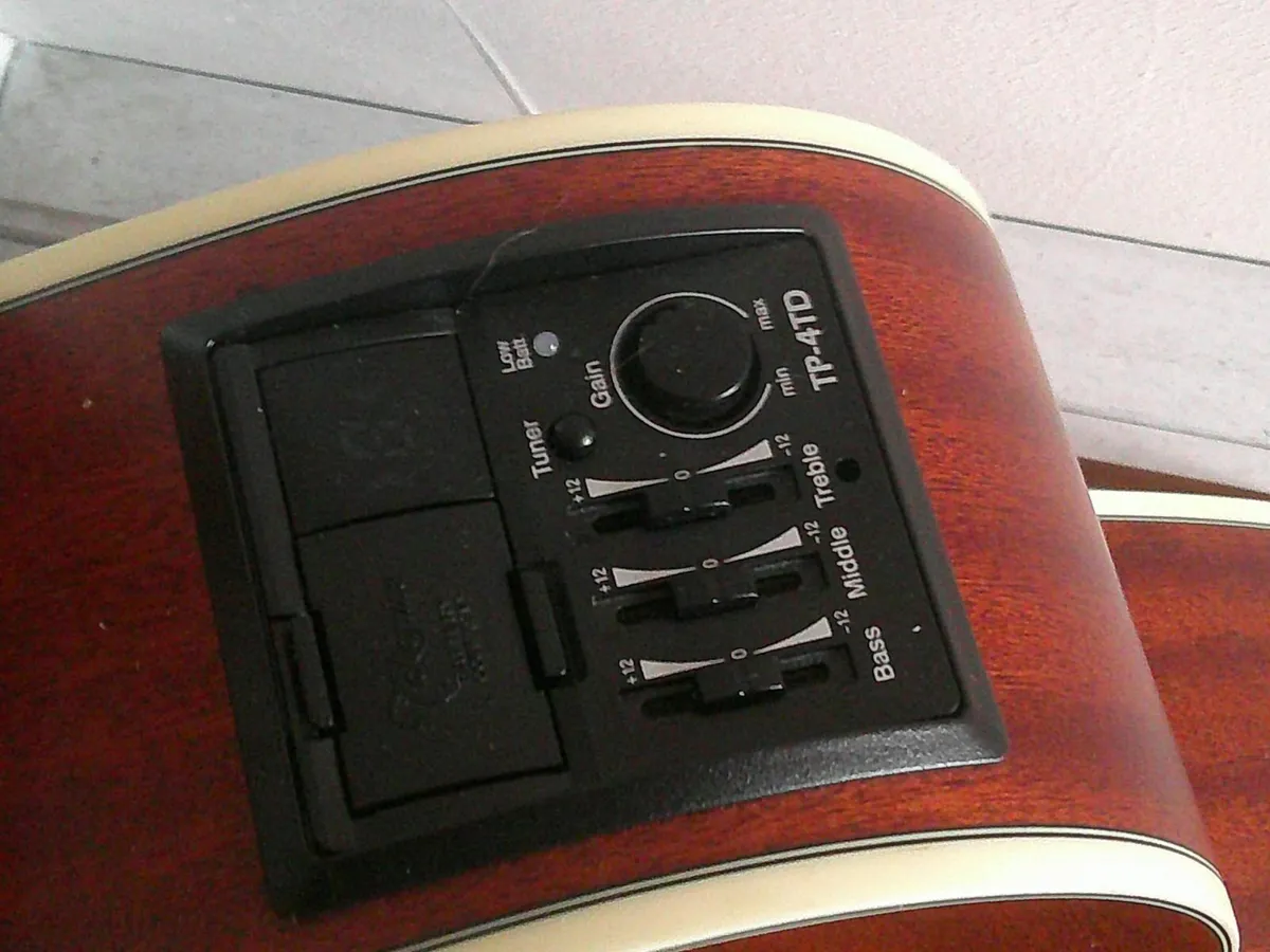 Takamine Acoustic Guitar - Image 4