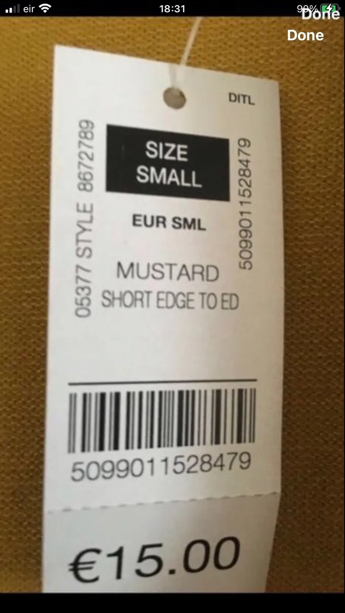 Ladies BNWT long cardigan size S €8 - Image 3