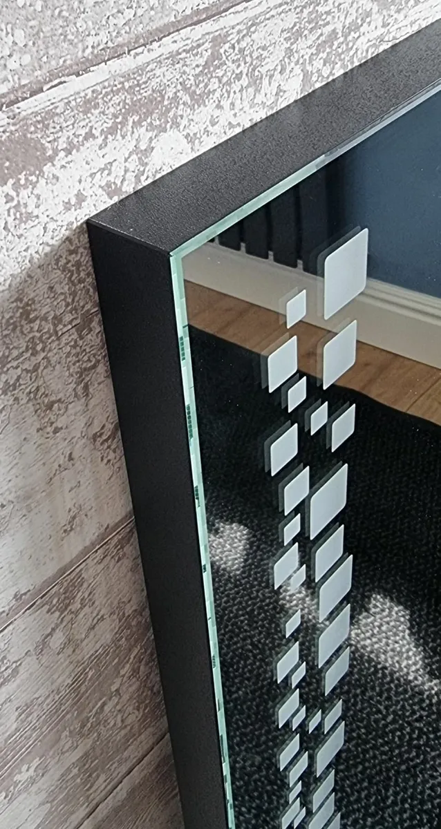 LED Bathroom Mirror 60x100cm Black Frame Wi-fi - Image 3