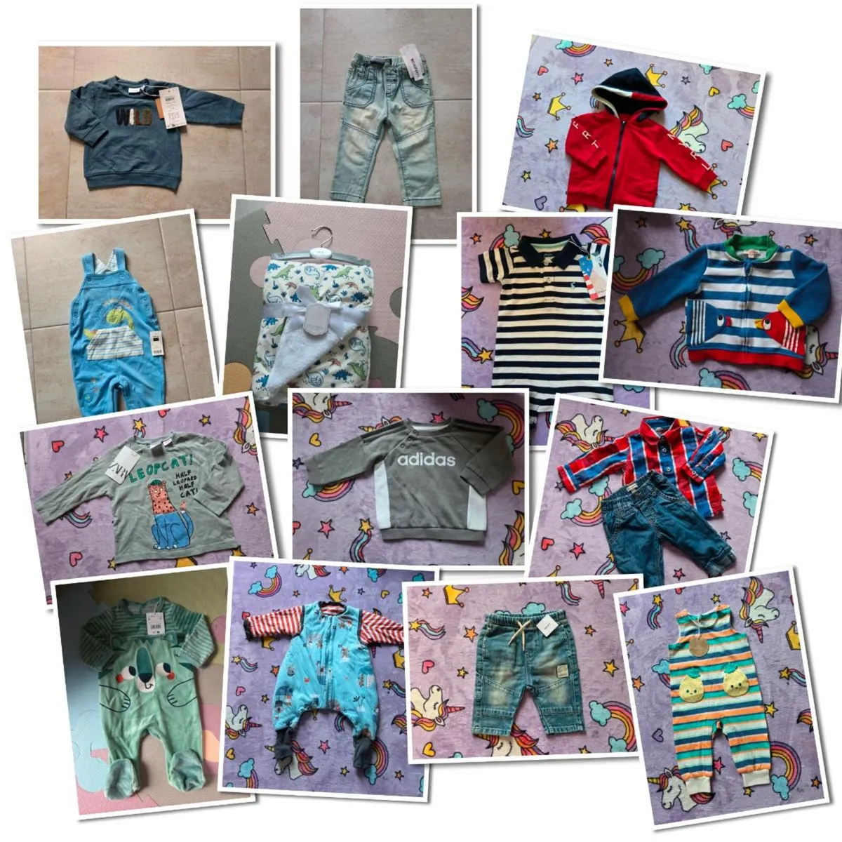 3-6m, Baby Boy Clothes Bundle - Image 1