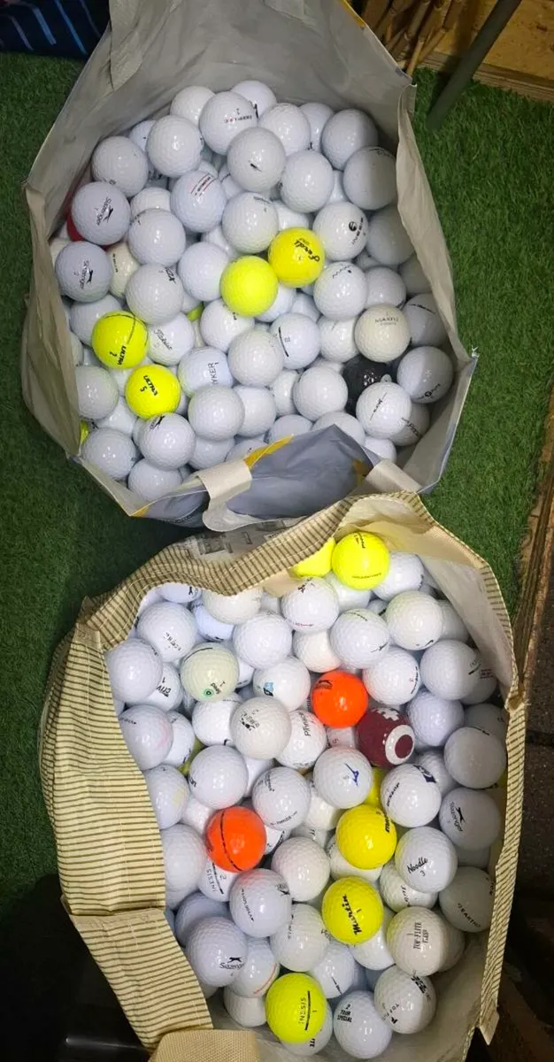 50 MIXED BRAND GOLF BALLS