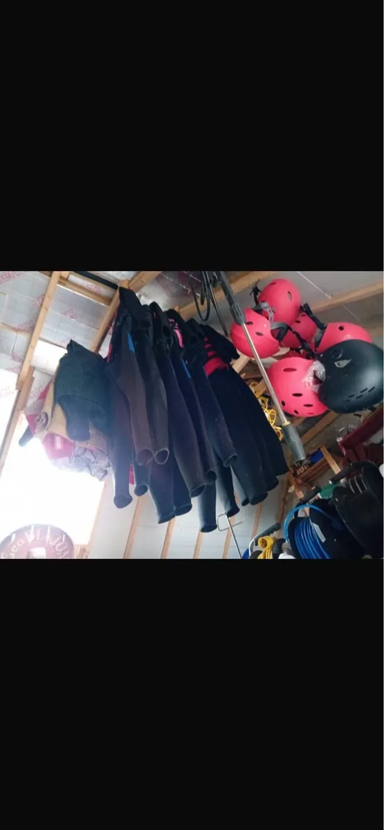 Wetsuits and water sports gear
