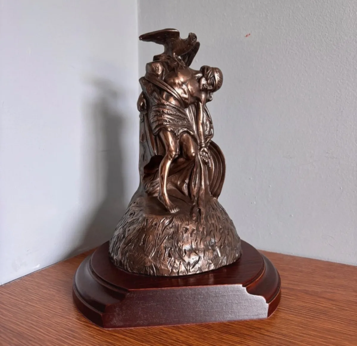 Bronze-Finish Cuchulainn Irish Statue - Genesis Fi - Image 1