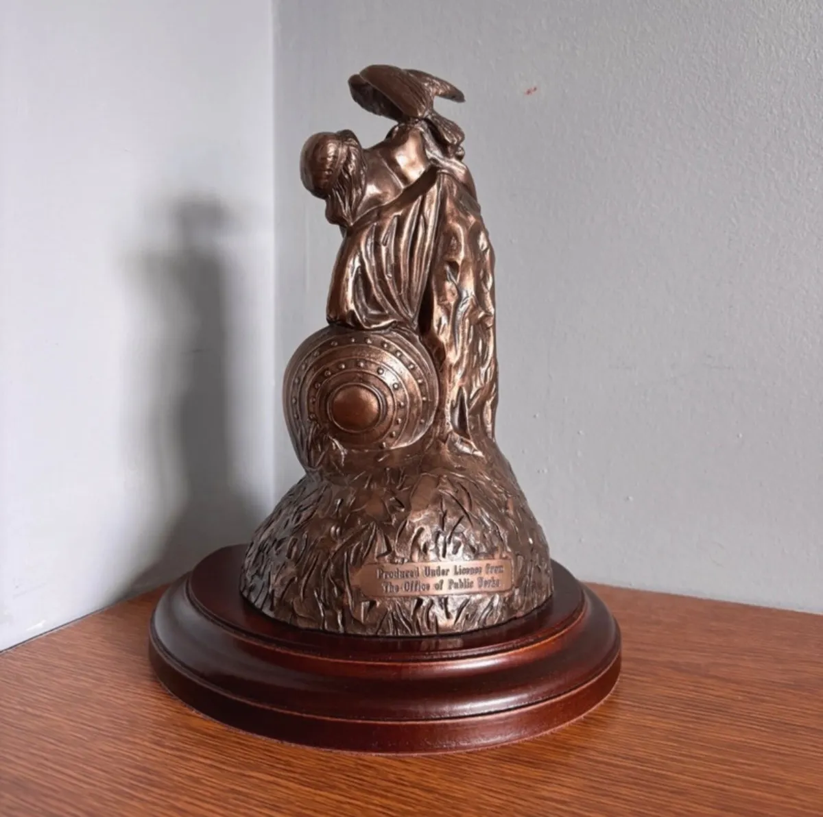 Bronze-Finish Cuchulainn Irish Statue - Genesis Fi - Image 4