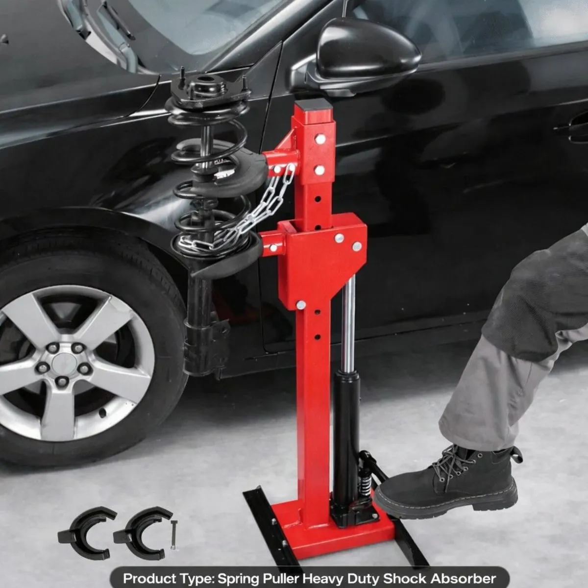 Hydraulic Coil Spring Compressor 4.5 Ton - Image 3